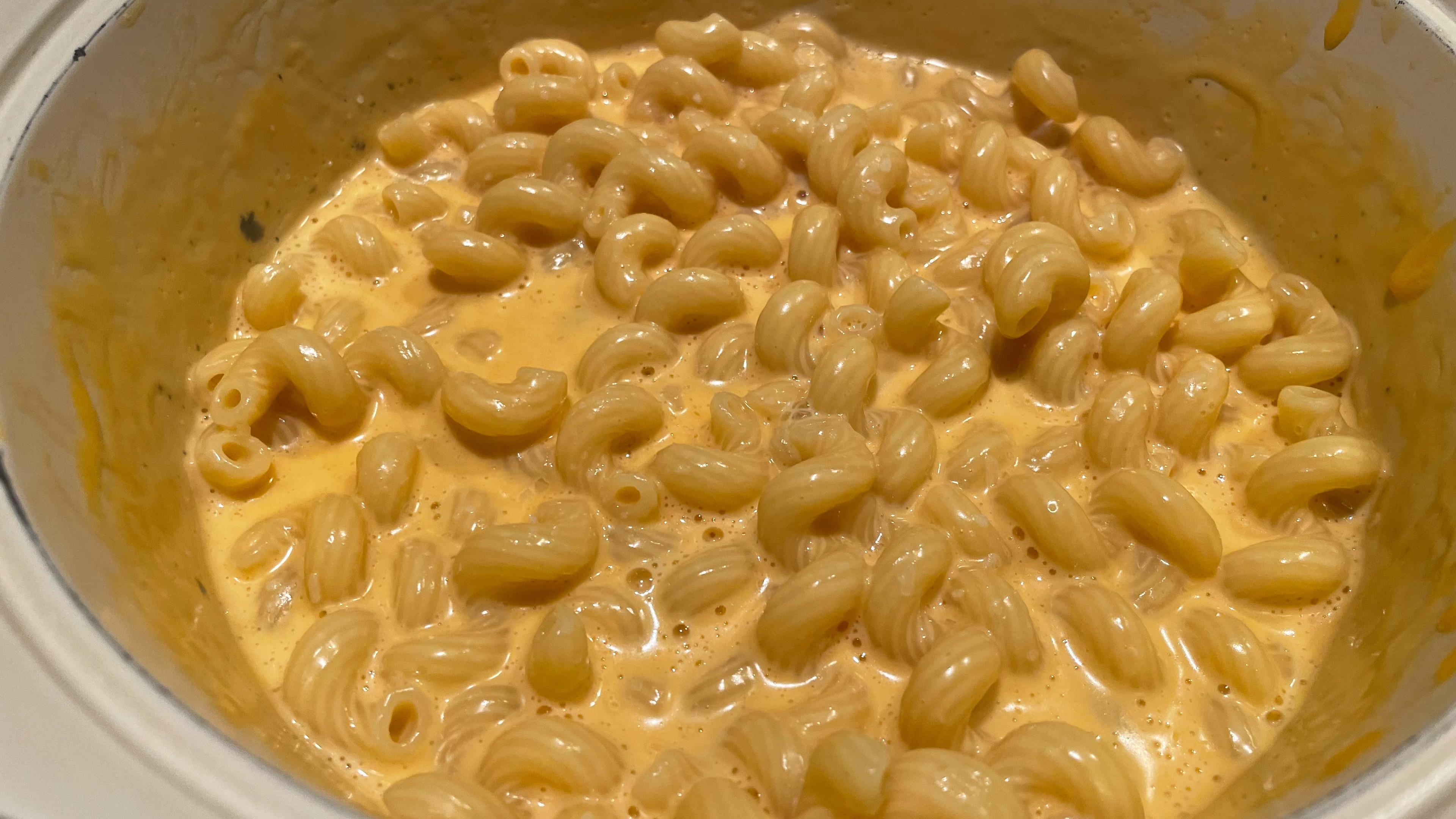 One-pot cavatappi mac and cheese